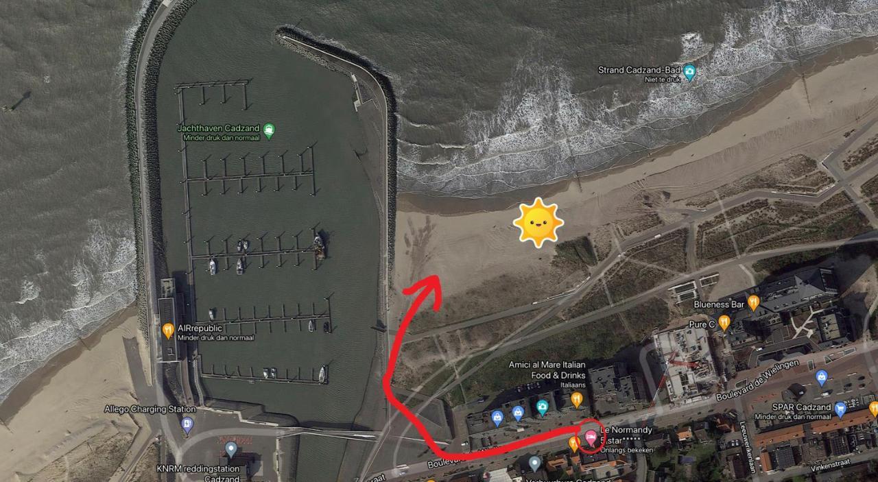 Le Normandy 5Star Leilighet Cadzand Eksteriør bilde